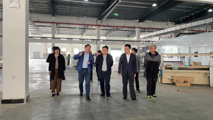 市委臺辦主任吳斌調研我縣臺資企業五金產品研發與發展情況